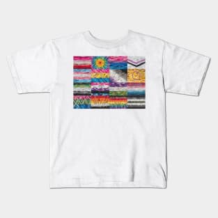 Collage of Pride Flags Kids T-Shirt